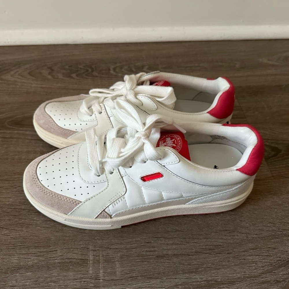 Palm Angels University Sneakers in Fuschia White / Size 38 - Picture 4 of 12